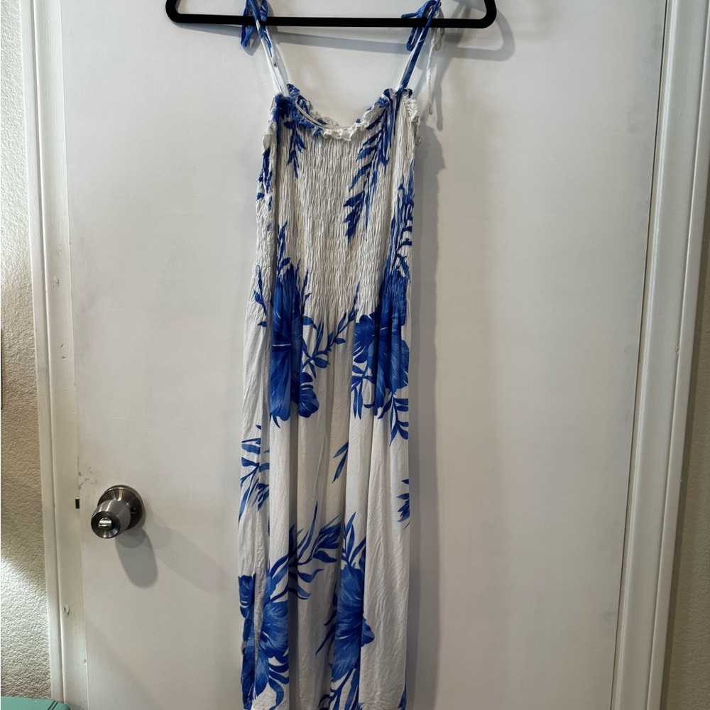 Blue and White Kids One Piece